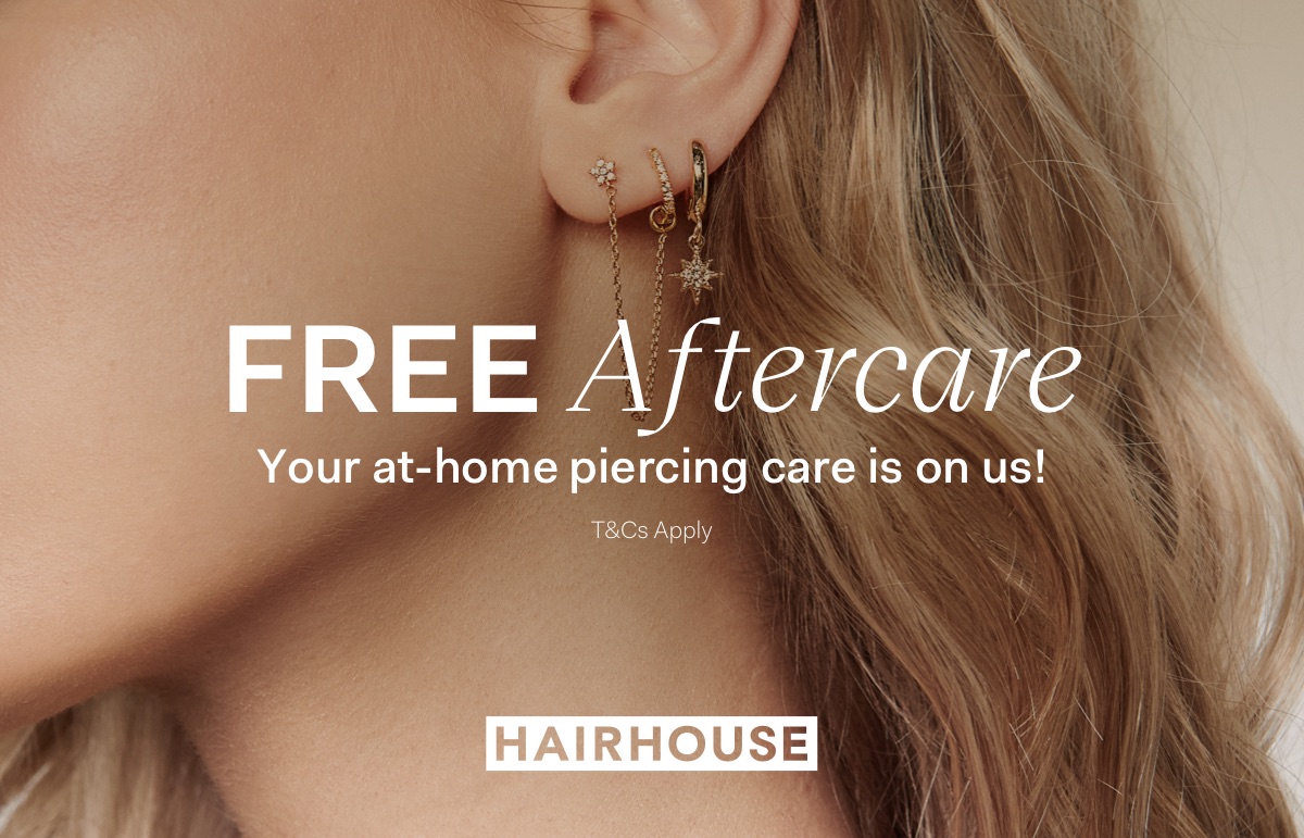 $39 Piercings and Free Aftercare