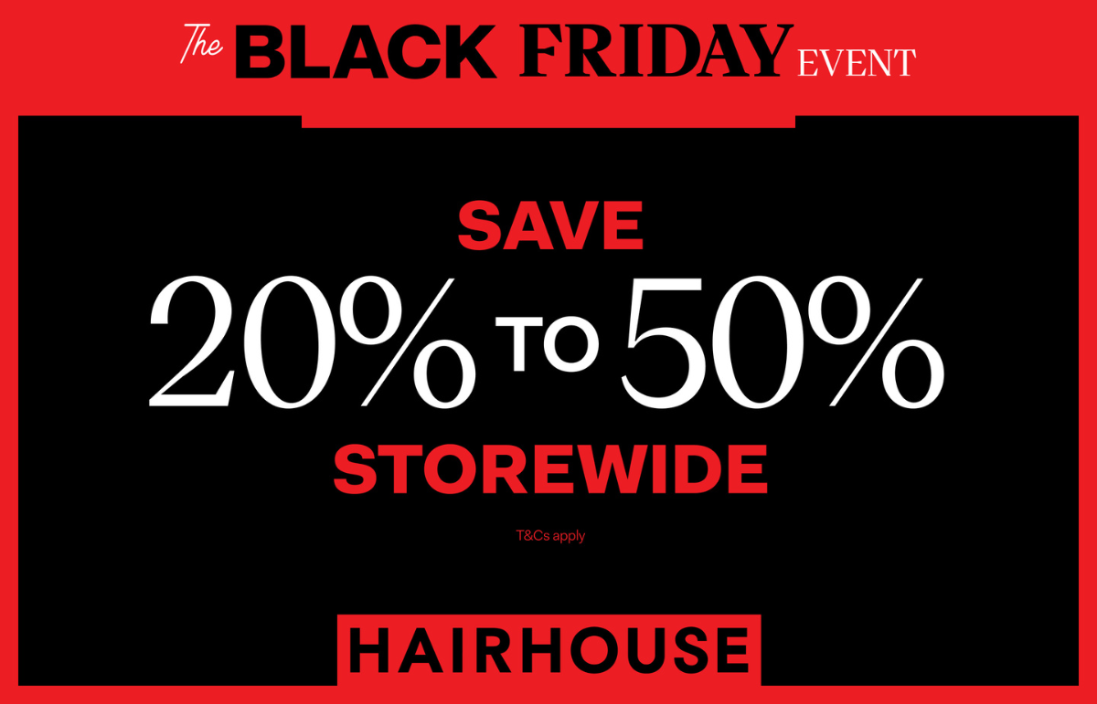 Hairhouse Black Friday